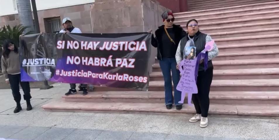 Exigen justicia por el feminicidio de Karla, tenia 14 años