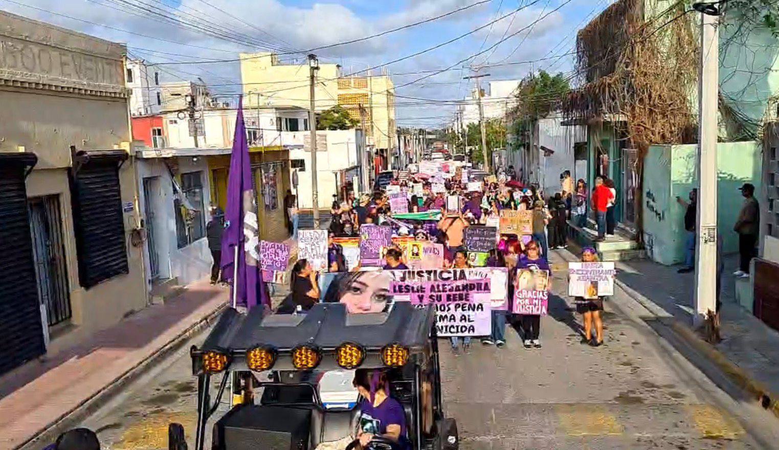 Reynosa, Ciudad Victoria y Tampico, son de los municipios en donde hubo movilizaciones de parte de cientos de mujeres para conmemorar el día internacional contra la violencia este 8 de Marzo.