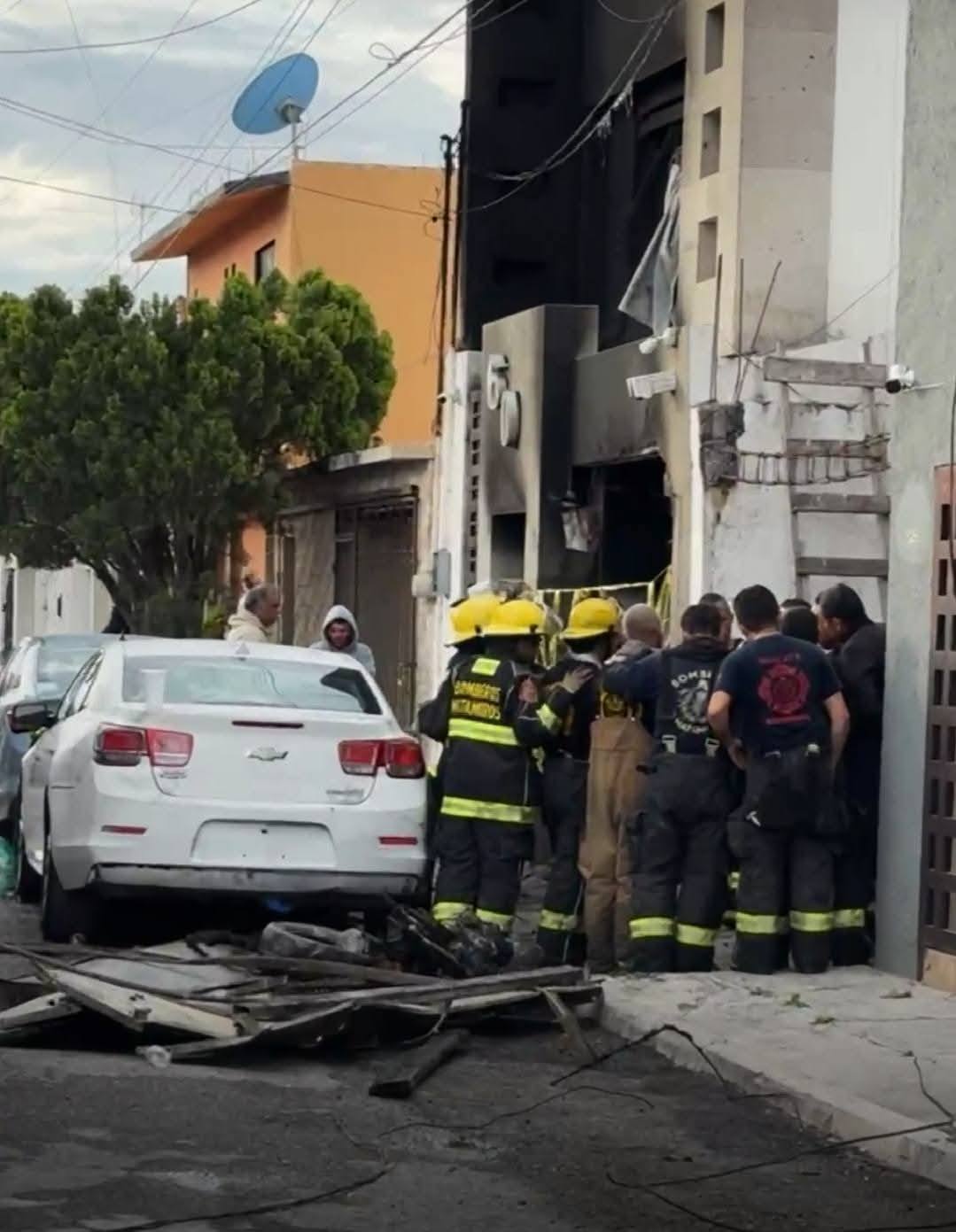 Incendio acaba con la vida de una familia en Matamoros
