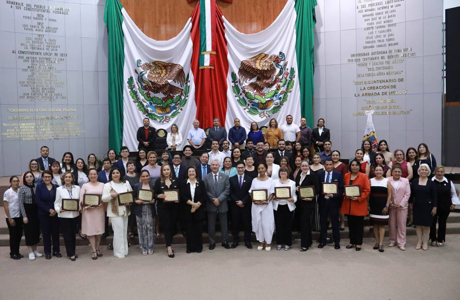 Celebra Congreso de Tamaulipas avances en salud mental y reconoce a profesionales de la psicología