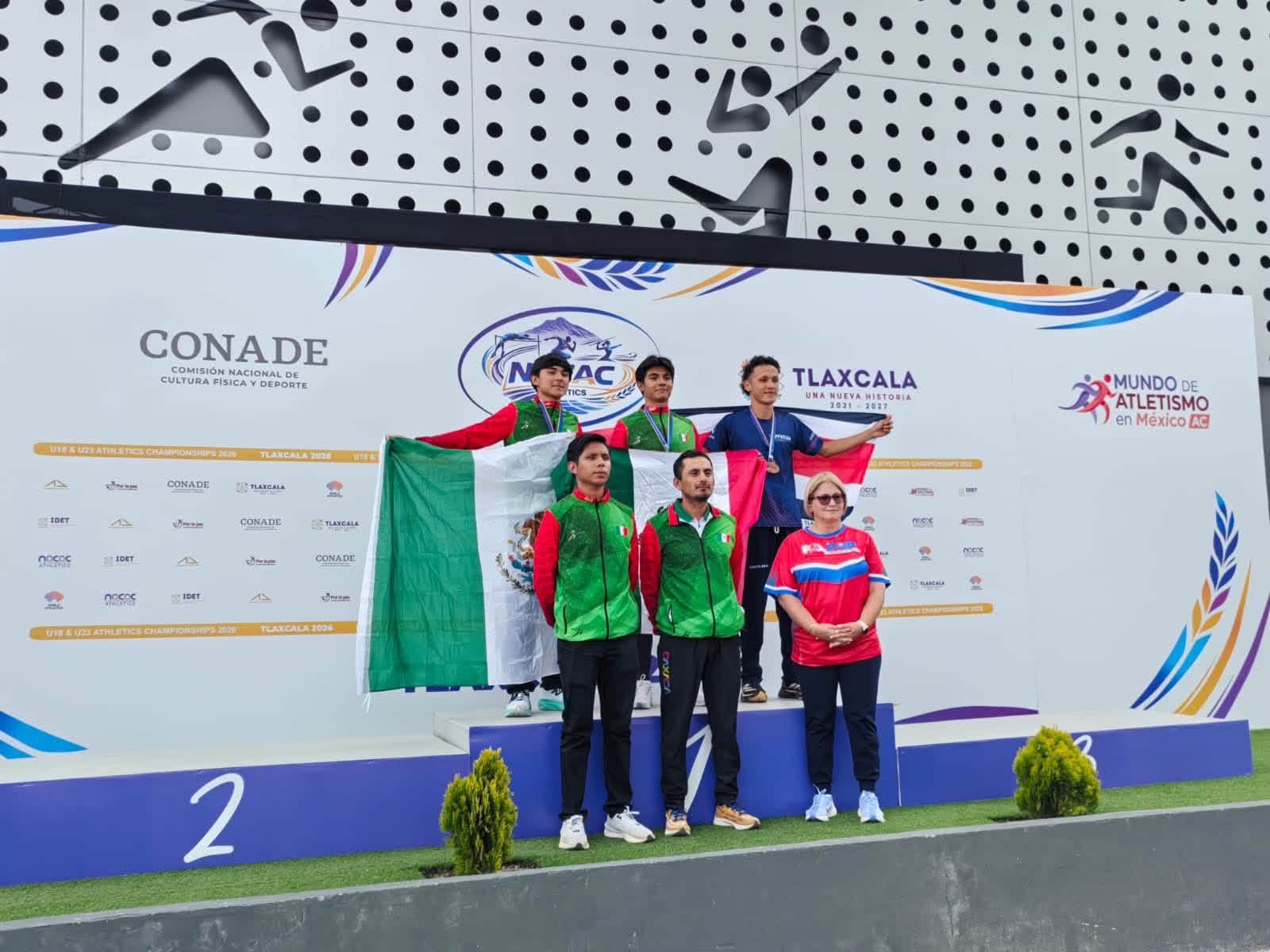 Oro y Plata para Tamaulipas en el Campeonato NACAC Sub-18