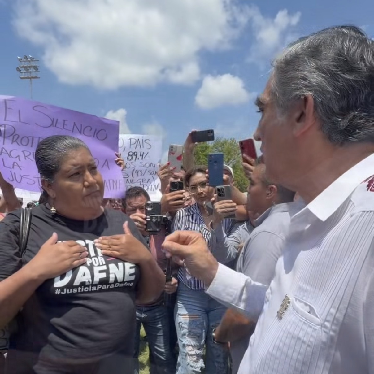 Gobernador atiende a la familia de Dafne y refrenda compromiso de justicia