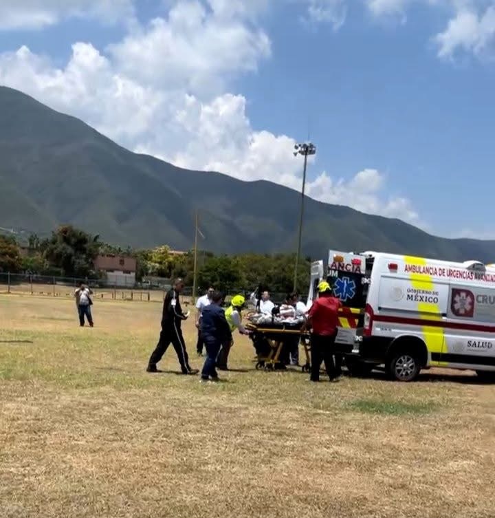 ⚠️🔴En helicóptero trasladan a menor de 6 años gravemente herido en accidente