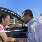 Da la UAT cálida bienvenida a la presidenta Claudia Sheinbaum enel Campus Tampico